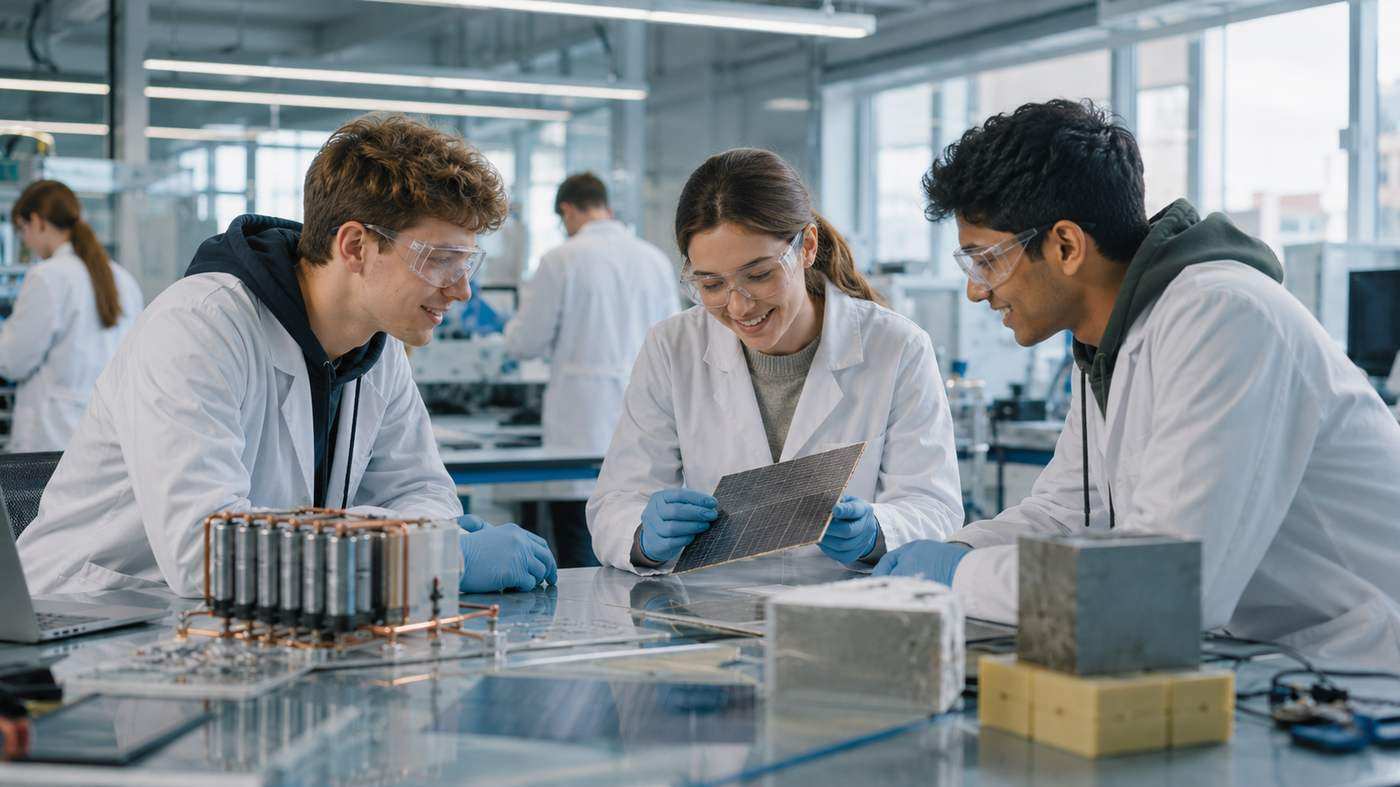 University engineering and materials science research partnership